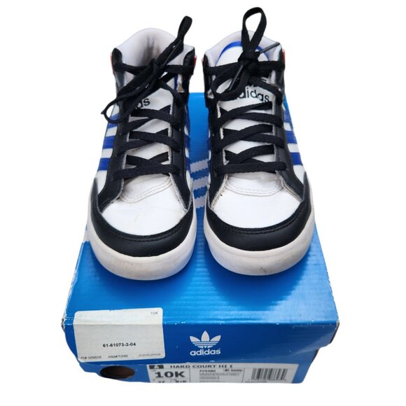 Adidas Originals Hard Court HI I Black Red Blue White FV5480 Sneakers 10K w/Box - Picture 1 of 11